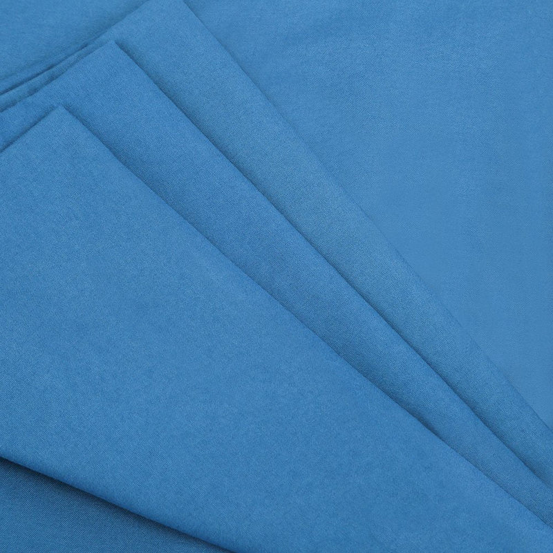 [Australia - AusPower] - Sleeping Bag Liner Travel Camping Sheet Lightweight Hotel Sheet Compact Sleep Bag Sack Lightweight Breathable Liners Warm Roomy for Camping Youth Hostels Picnic Adult Compact Sacks Blue 82.7 X 45 Inch 