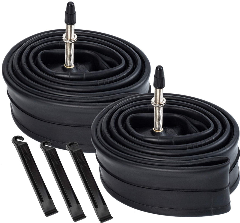 [Australia - AusPower] - 2-Pack 26" Bike Tubes 26x1.90-2.125" FV48mm Presta Valve 26" MTB Bicycle Tubes Replacement for 26 x 1.75 26 x 1.90 26 x 1.95 26 x 2.0 26 x 2.10 26 x 2.125 Bike Tire Tubes 