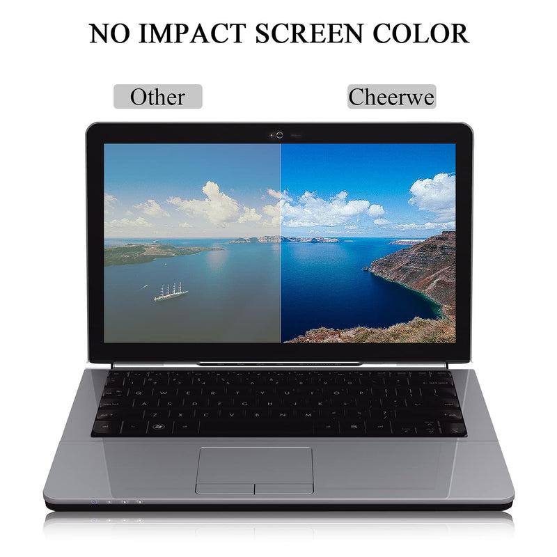 [Australia - AusPower] - 2 Pack 13.3 Inch Anti Blue Light Laptop Screen Protector, PET Film Blue Light Filter Screen Protector (not Glass), Block Harmful Blue Light, For 13.3” Laptop With 16:9 Aspect Ratio, Width: 11.6 ” Height: 6.5” 