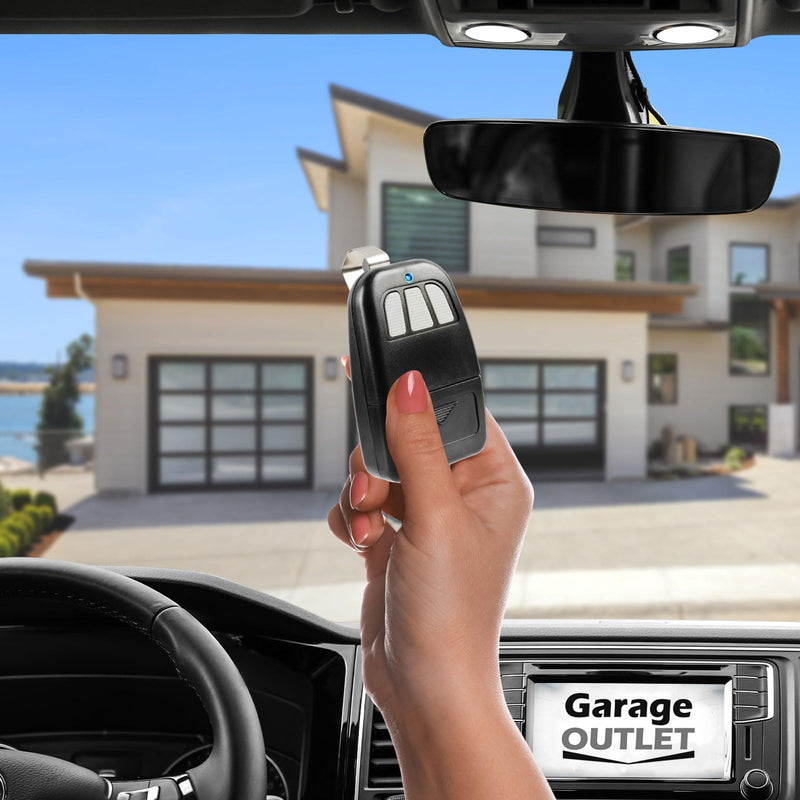 [Australia - AusPower] - Garage Outlet Door Repalcement Gate Opener Visor Remote for Wayne Dalton 309884 3910 297132-3 Button 3012 3016 3512 3212 3213 341 Classic Drive 3-Button Original Model 