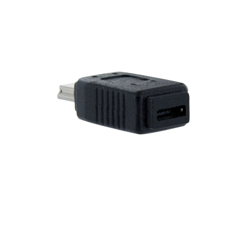 [Australia - AusPower] - StarTech.com Micro USB to Mini USB 2.0 Adapter - Micro USB (f) to Mini USB (m) (UUSBMUSBFM) Black Micro USB Female to Mini USB Male 