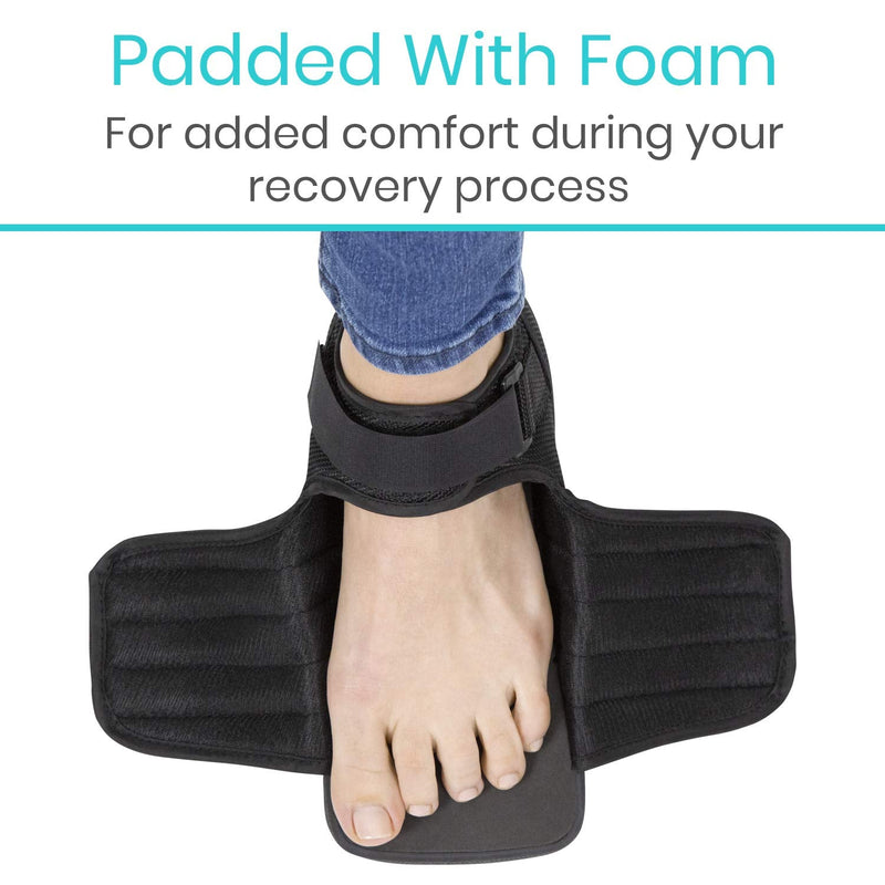 [Australia - AusPower] - Vive Wedge Post-Op Shoe - Offloading Boot for Heel or Ankle Pain - Medical Foot Recovery for Bone or Soft Tissue Surgery, Fracture, Plantar Fasciitis, Ulcerations, Feet (Men's 9.5-11.5/Women's 8.5-10) Large 