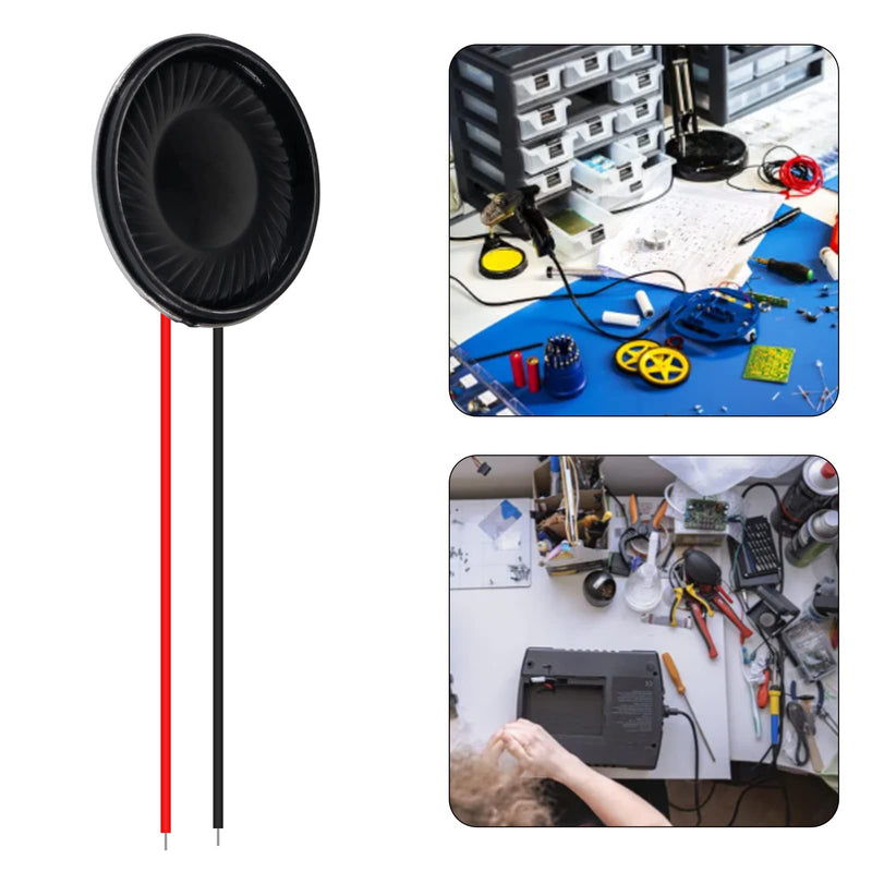 [Australia - AusPower] - 6Pcs 8 Ohm 2W Speaker 8ohm Round 28mm Loud Speakers Compatible with Small Loudspeaker Audio MP3 MP4 Player Speaker 6Pcs 8 Ohm 2W 