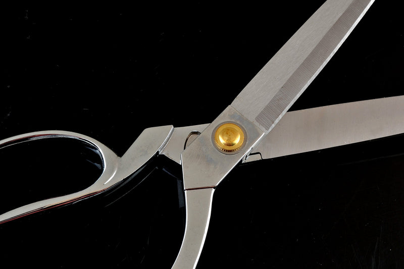 [Australia - AusPower] - eZthings® Heavy Duty 10.5" Scissors for Cutting Fabric, Leather, and Raw Materials (10.5 Inch Silver) 