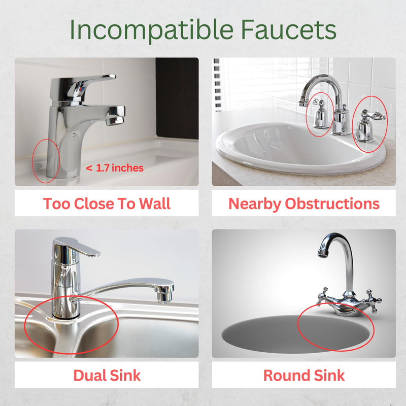 [Australia - AusPower] - Silicone Draining Mat For Kitchen Sink, 17.7 x 5.5 inches, 5Â° Sloped Kitchen Sink Splash Guard, Faucet Splash Guard For Kitchen Sink, Silicone Sink Mat, Dark Gray 17.7 Inch 