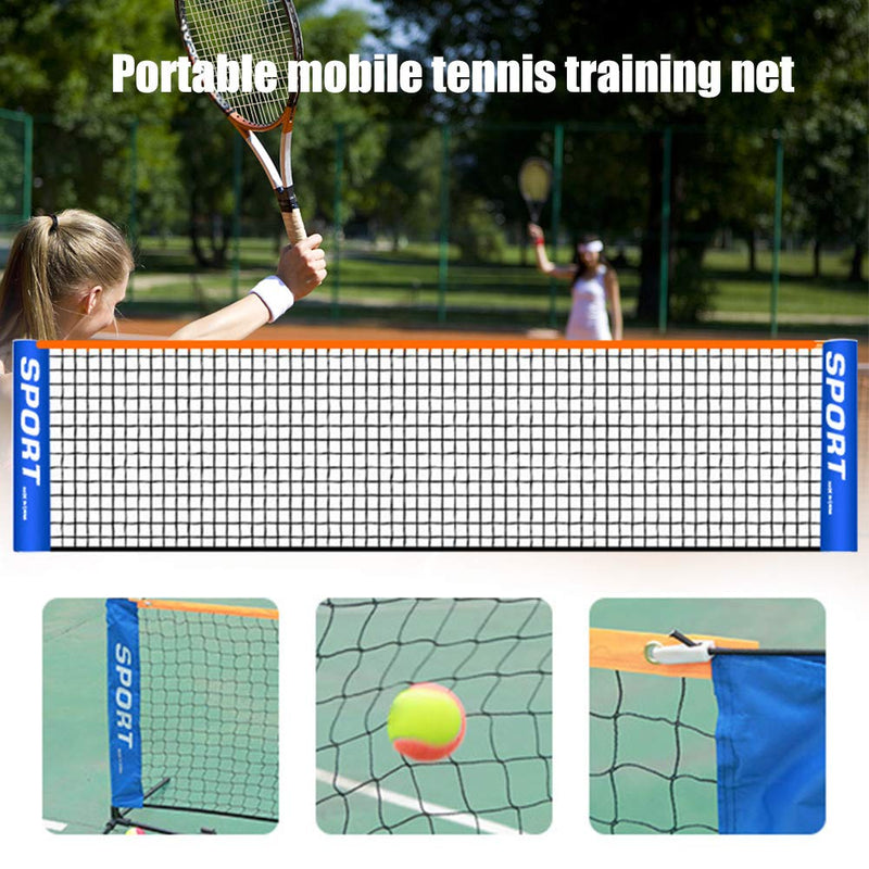 [Australia - AusPower] - EKDJKK Portable Badminton Net Set Backyard Sport Training Foldable Portable Badminton Tennis Net for Indoor Outdoor Court (10ft) 10ft 