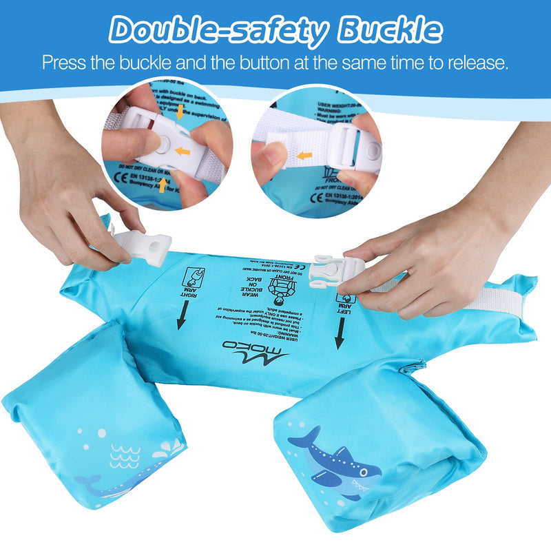 [Australia - AusPower] - MoKo Swim Arm Band for Kids, Children Swim Vest Cute Cartoon Swimming Wings Pool Floats Sleeve Children Water Sports Learning Swim Training Equipment 