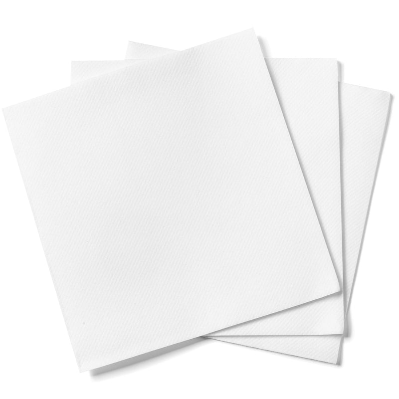 [Australia - AusPower] - AH AMERICAN HOMESTEAD White Paper Napkins for Everyday Use. Disposable Lunch Napkins are Ideal for Your Kitchen Table. Thick, Eco-Friendly, Compostable, and Biodegradable Luncheon Napkins. (100 Pack) 