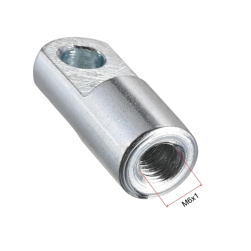 [Australia - AusPower] - uxcell Air Cylinder Rod Clevis End M6x1 Female Thread 30mm Length I Type Connector 2pcs M6x1mm 