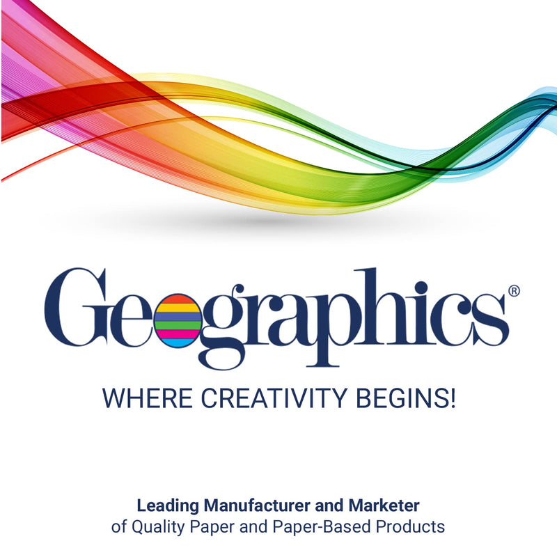 [Australia - AusPower] - Geographics Burgundy Scroll Letterhead Paper, 24 lb. Design Paper, 8.5 x 11" (Pack of 100) 