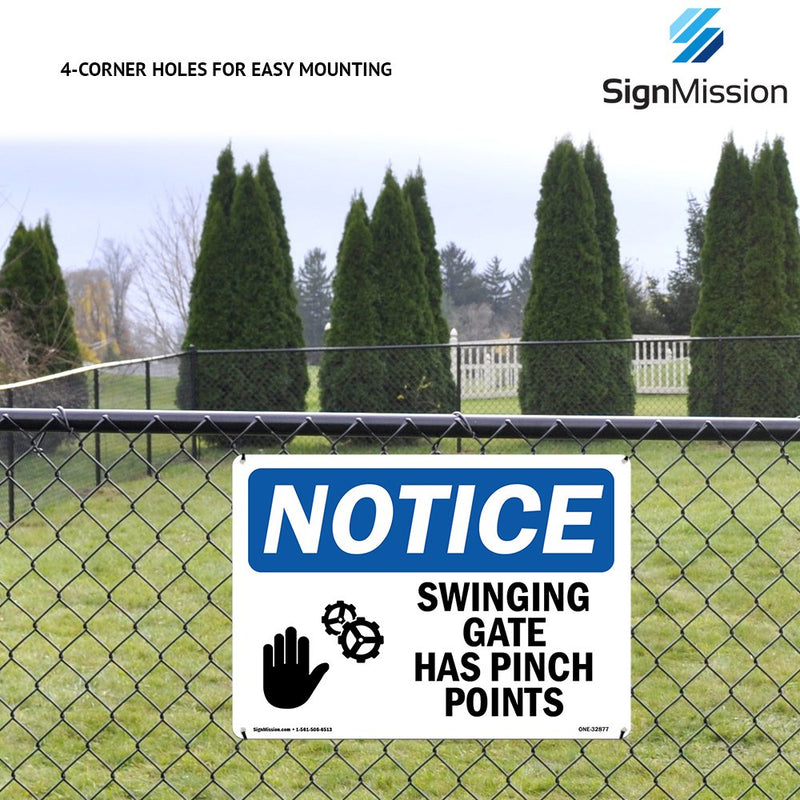 [Australia - AusPower] - OSHA Notice Sign - Natural Gas Shutoff | Rigid Plastic Sign | Protect Your Business, Construction Site, Warehouse & Shop Area |  Made in The USA 24" X 18" Rigid Plastic 