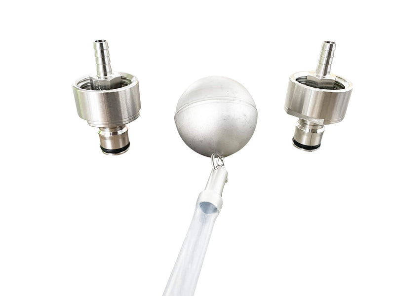 [Australia - AusPower] - Stainless Steel FermZilla Pressure Kit for 27L Fermzilla Suits Conical And All Rounder Model with 2pcs Carbonation cap for homebrew beer keg 
