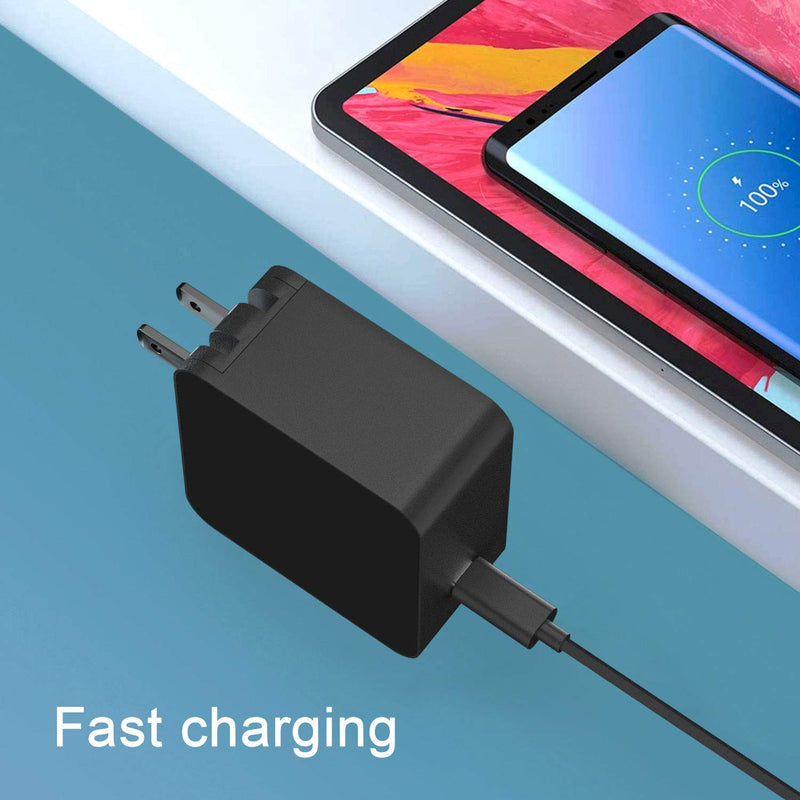 [Australia - AusPower] - Mackertop USB C Charger, 65W PD 3.0 GaN Wall Charger Type C Fast Charging Power, Foldable Plug Quick PD Adapter, Compatible with XiaoMi, iPad,Huawei, Android Phone, and More, if Applicable 