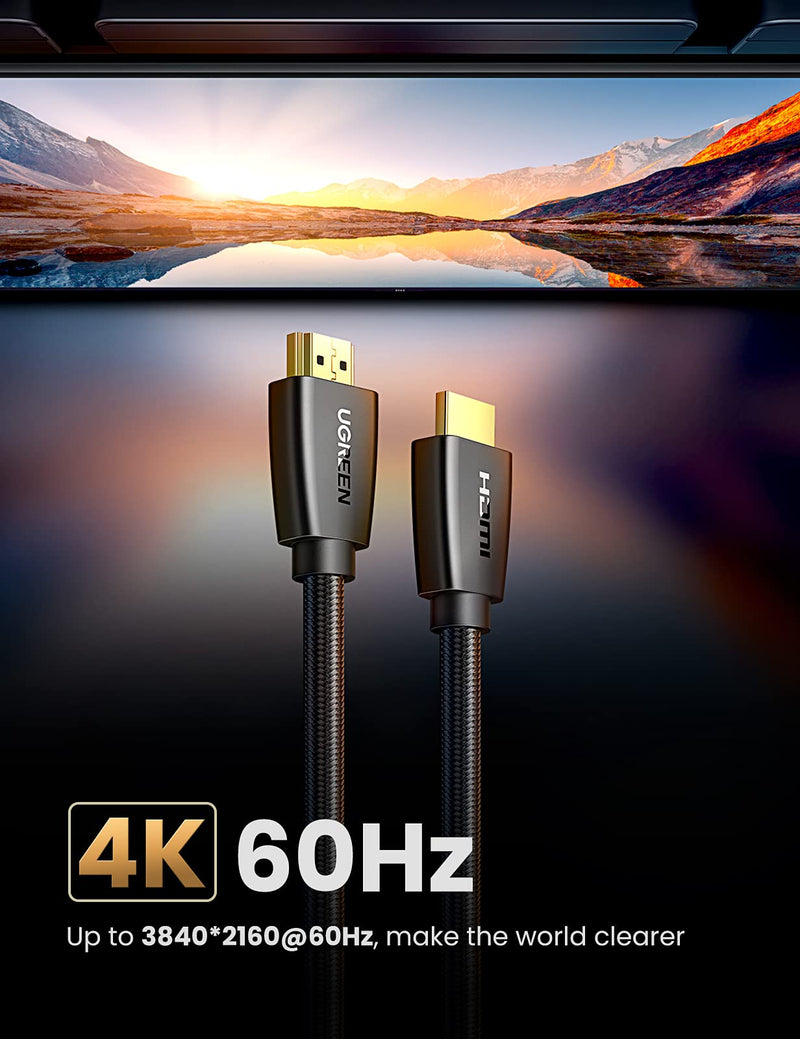 [Australia - AusPower] - UGREEN 2 Pack HDMI Coupler Bundle with 4K HDMI Cable 
