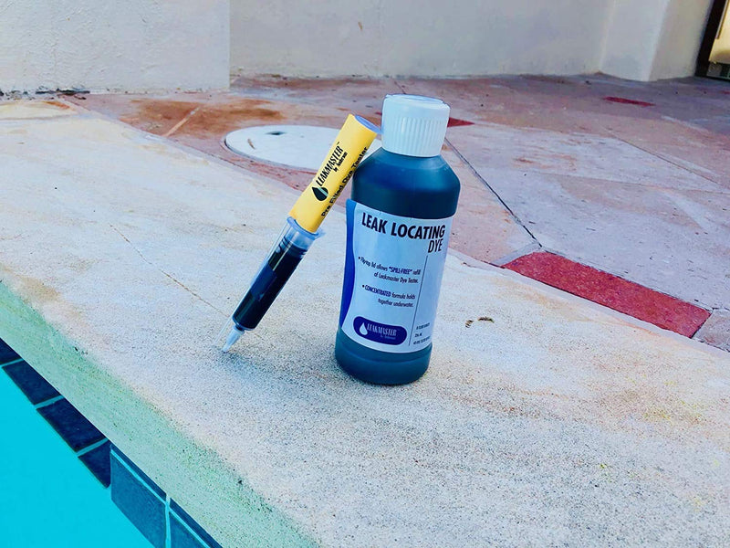 [Australia - AusPower] - Leakmaster BLUEDYE8OZ Pool DYE Leak Detection, Blue 