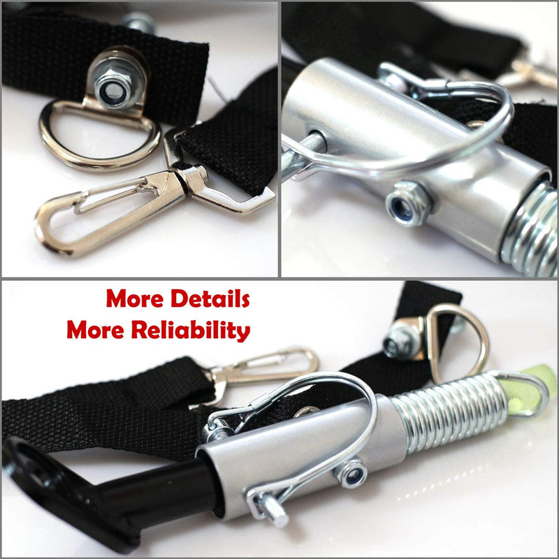 [Australia - AusPower] - Farbetter Upgraded Bike Trailer Coupler Connector Hitch Baby Pet Hitch Linker Connector, Hitch Adapter Attachment, Bicycle Rear Rack Accessories 