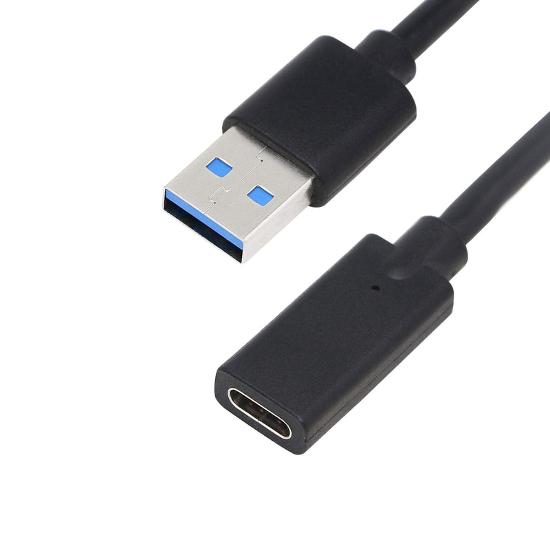 [Australia - AusPower] - CERRXIAN USB 3.0 Type A Male to USB 3.0 Type C Female Adapter & 5.9inch USB 3.0 Type A Male to USB 3.0 Type C Female Cable 