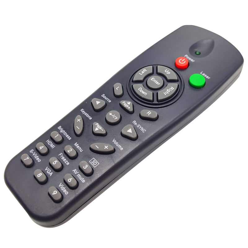 [Australia - AusPower] - INTECHING BR-5033L Projector Remote Control for Optoma DS219, DS309, DS317, DS327, DS329, DS550, DS551, DS611, DX327, DX329, DX550, DX551, DX617, EH1020, TH1060, TH1060P, TX779, TX779P-3D 