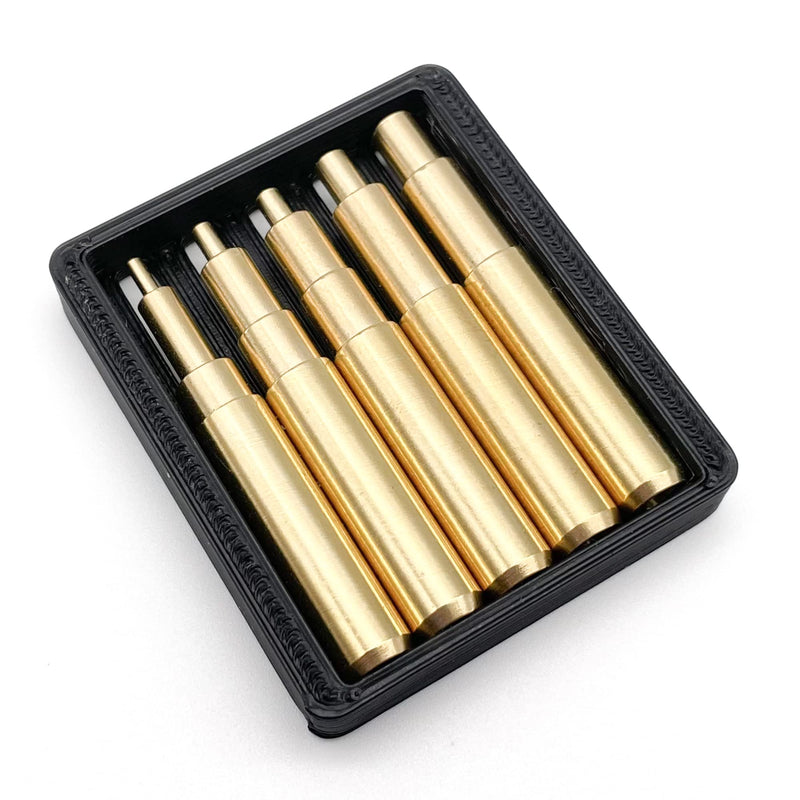 [Australia - AusPower] - Heat-Set Insert Tips for M2, M2.5, M3, M4, and M5 Inserts. Compatible with Hakko FX-888D and Weller SP40NKUS Irons Used for Connecting 3D Printed Parts. 
