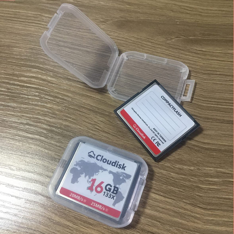 [Australia - AusPower] - Cloudisk Compact Flash CF Card Memory Cards High Speed CompactFlash Reader Camera Card for DSLR (16GB) 16GB 