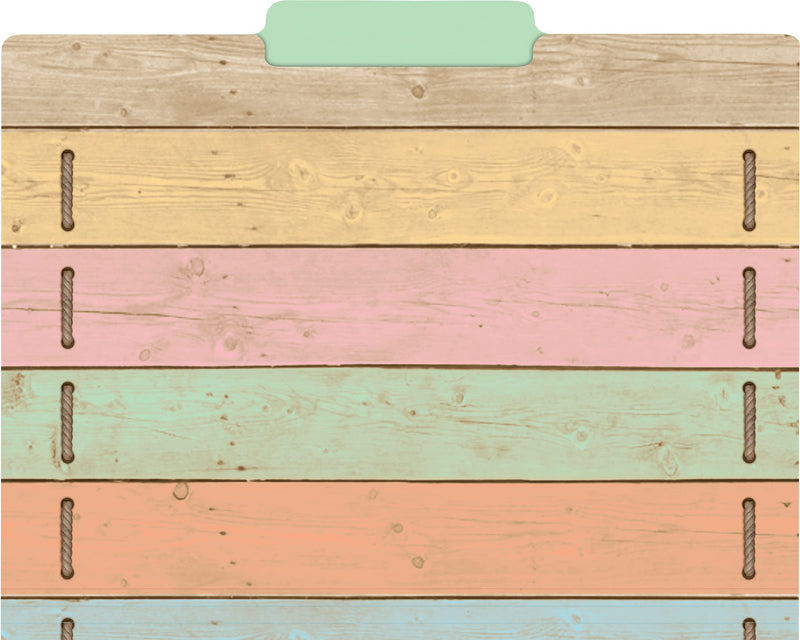 [Australia - AusPower] - Teacher Created Resources Rustic Bloom File Folders (TCR8539) 