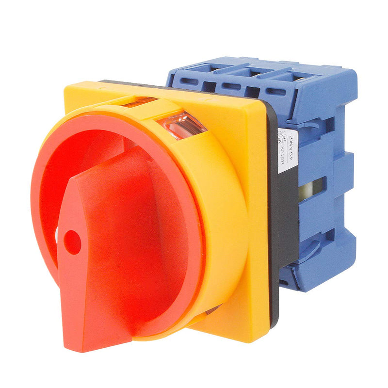 [Australia - AusPower] - Electrical Buddy Universal Switch 2 Position 3 Phase Panel Rotary Selector Changeover Switch GLD11 40A AC 690V 40A 