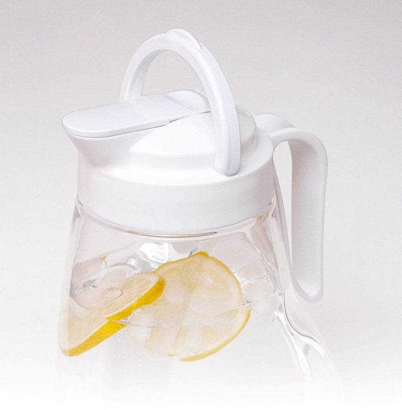 [Australia - AusPower] - Airtight Pitcher with Top Handle | 3.1QT (99oz) for Water, Coffee, Tea, & Other Beverages | Leak Proof & Space Saving, Dishwasher Safe | Made in Japan 3.1QT (99oz) 