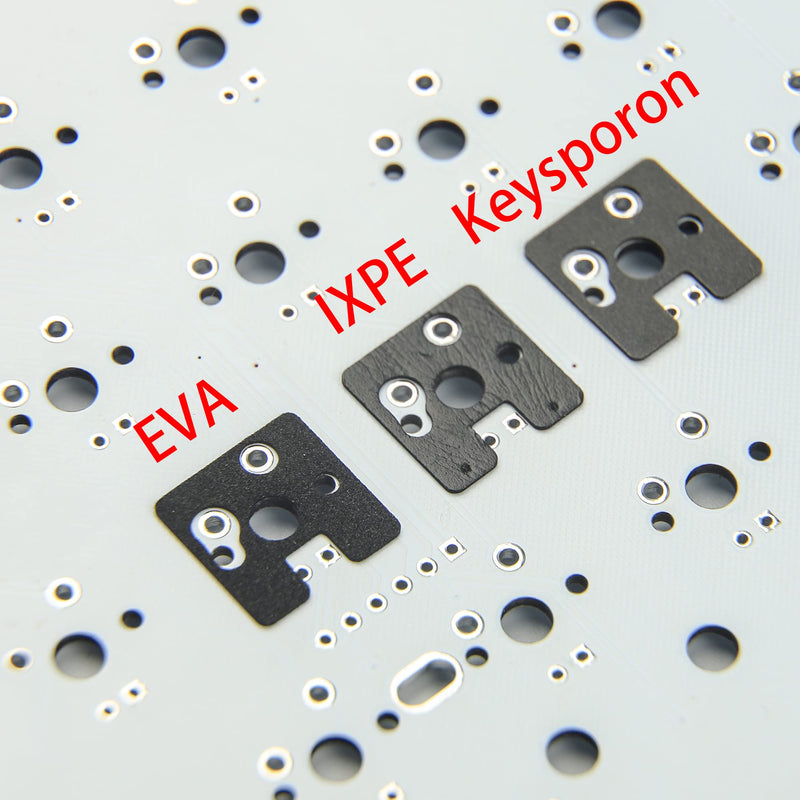 [Australia - AusPower] - PE EVA Poron Switch Pads Switch Buffer Foam for Hotswappable PCB Soldered PCB (Keysporon 120 PCS) Keysporon 120 PCS 