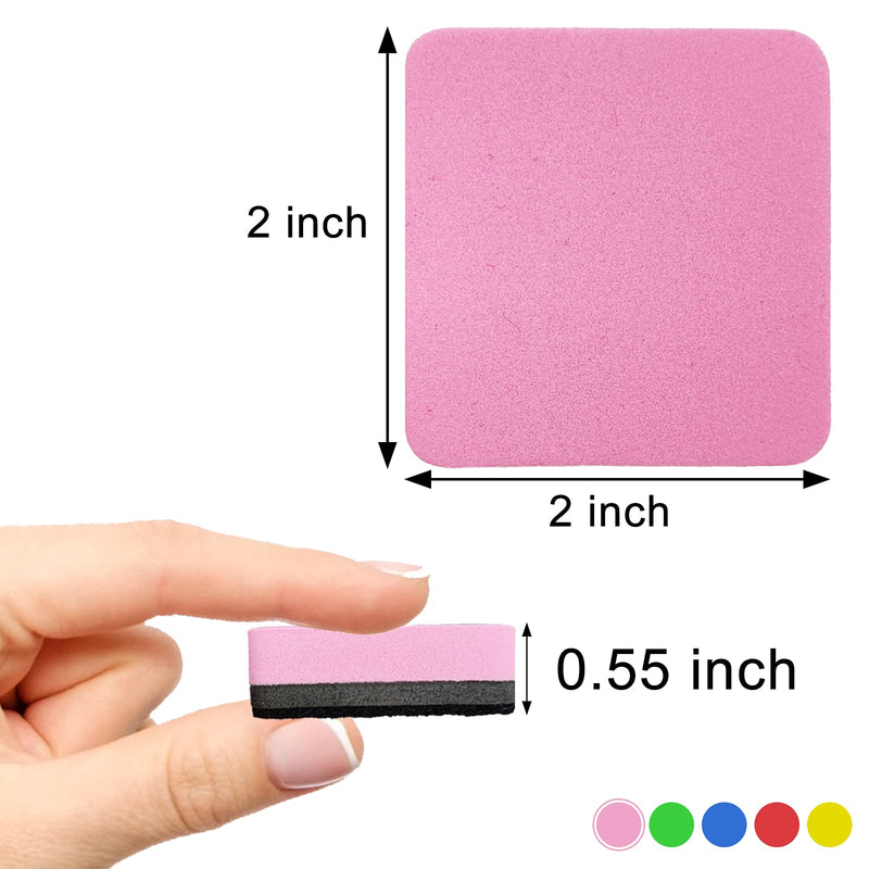 [Australia - AusPower] - 30 Pack Whiteboard Eraser for Kids and Adults, Washable and Reusable Magnetic Whiteboard Eraser for Cleaning Dry Erase Markers on Magnetic Soft Whiteboard, Glass Whiteboard and Dry Erase Board 