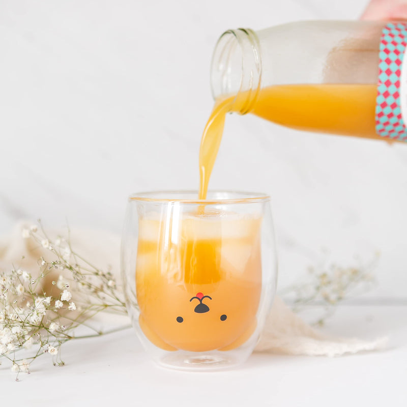 [Australia - AusPower] - Cute Pig Coffee Mug - 3D Animal Double Wall Glass Cup Collection - Use as a Glass Coffee Cup, Tea Cup, Cocktail Cup, or Milk Cup - 12.6oz Cups - Pig Mug (Pig) 