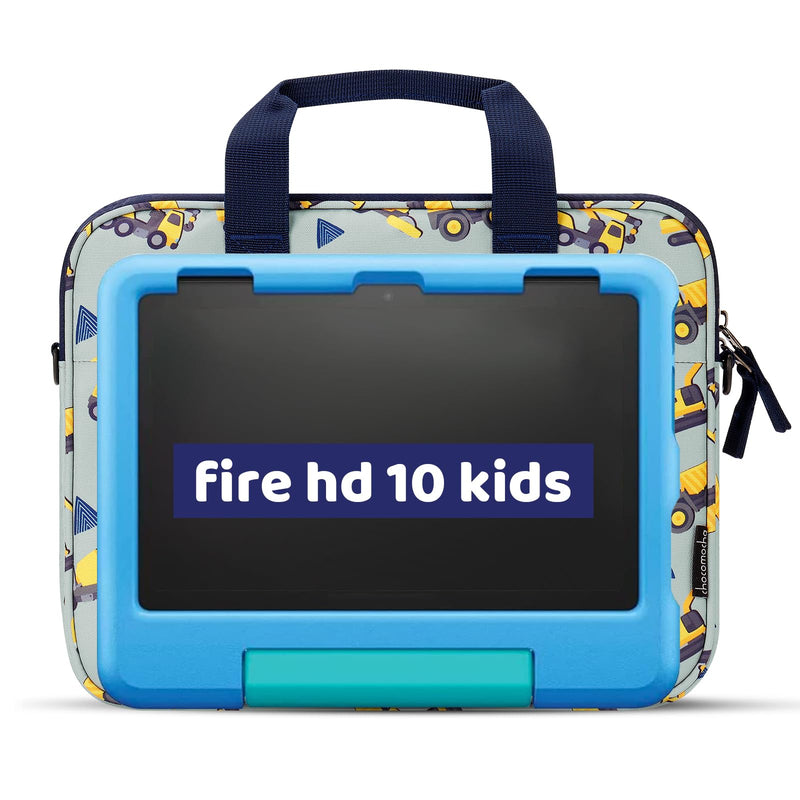 [Australia - AusPower] - Choco Mocha Tablet Bag for Kids（10inch & 12.5inch） 12.5inch（12.5 x 9.8 x 1.3） Truck Gray 12.5inch 