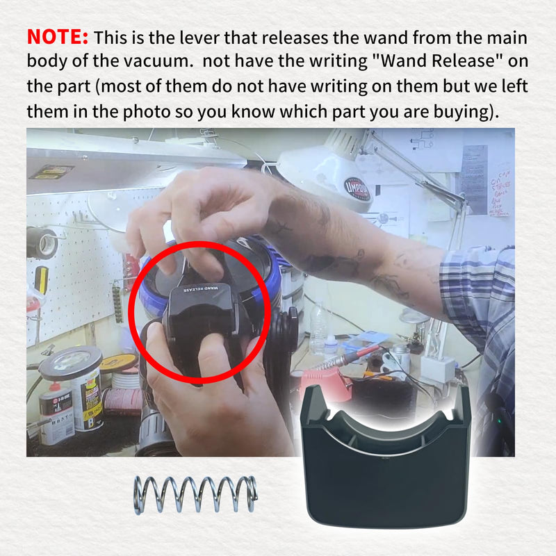 [Australia - AusPower] - XQK Wand Push Release Latch Lock Tab Handle for Bissell 3059 2852 28524 2998 2920 3399 31259 3125 3125W 