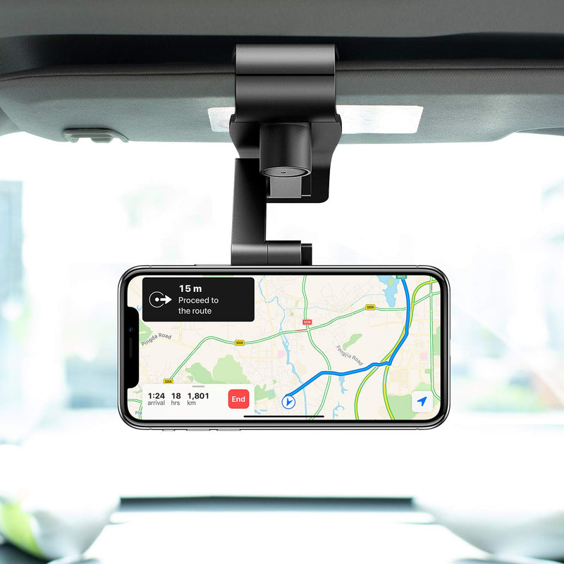 [Australia - AusPower] - WixGear Universal Visor Magnetic Car Mount Holder, for Cell Phones with Fast Swift-Snap TM Technology, Magnetic Cell Phone Mount (Visor Mount) 