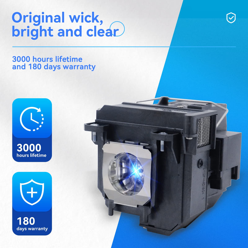 [Australia - AusPower] - ZMSTLAMP for Epson ELPLP71 BrightLink 475Wi 485Wi 480i Pro 1410Wi PowerLite 470 475W 480 485W EB-485Wi EB-485W EB-480 EB-475Wi EB-475W EB-470 EB-1410Wi EB-1400Wi V13H010L71 Replacement Projector Lamp 