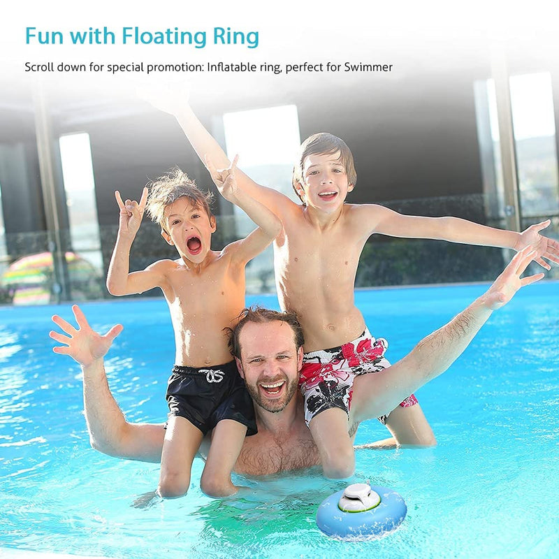 [Australia - AusPower] - Waterproof Bluetooth Speaker,Ypllake Shower Speakers Bluetooth Wireless Waterproof Pool IPX7 Floating with Light Stereo for Outdoor Pool Hot Tub 