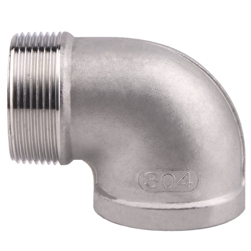 [Australia - AusPower] - Street Elbow 90 Degree,1 1/2 Inch Male x Female NPT Thread SUS304 1-1/2 Inch 