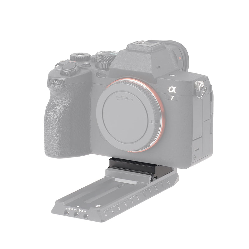 [Australia - AusPower] - FocusFoto Upper Quick Release Baseplate QR Plate for DJI Ronin RS3 Mini Gimbal Stabilizer, Compatible with RS2 RSC2 RS3 Pro Arca-Swiss Standard Camera Tripod Ballhead 