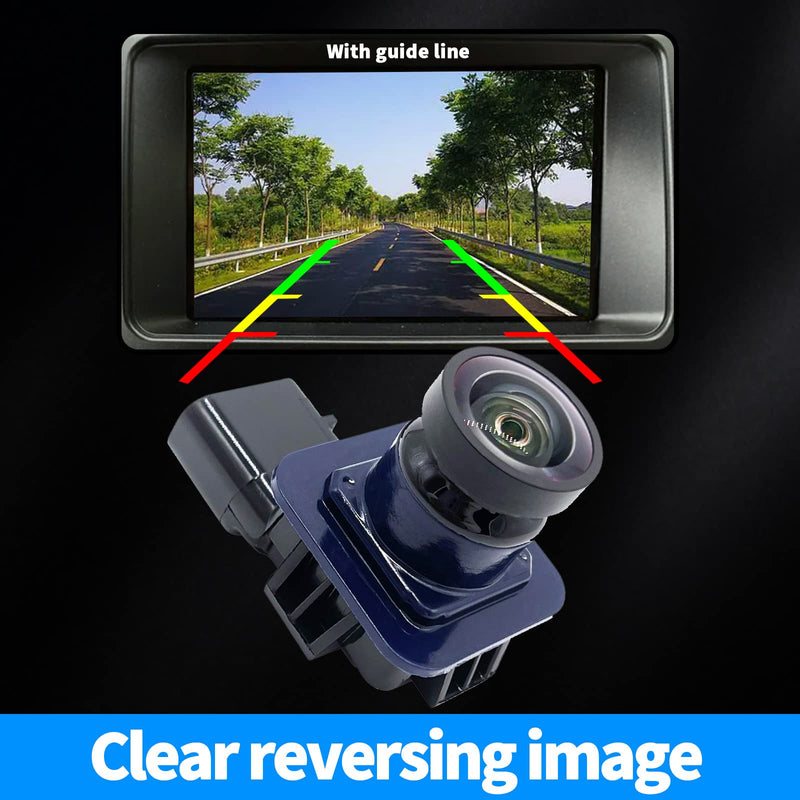 [Australia - AusPower] - Rear View Back Up Camera Multiangle Views Compatible with Ford Fusion 2013-2016 Replaces ES7Z19G490A ES7Z-19G490-A DS7Z19G490A DS7Z-19G490-A 