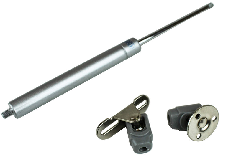 [Australia - AusPower] - Berta (2 Pieces) 100N/22LB Hydraulic Soft Open Gas Springs, Gas Strut for Cabinets, Cabinet Doors Lift Support, Gas Shocks, Lid Stay, Lid Support with Brackets and Installation Screws 2 Pieces 
