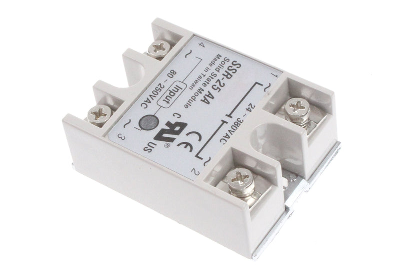 [Australia - AusPower] - NOYITO SSR-25AA Solid State Relay Input 80-250V Output 24V-380V AC Control AC 