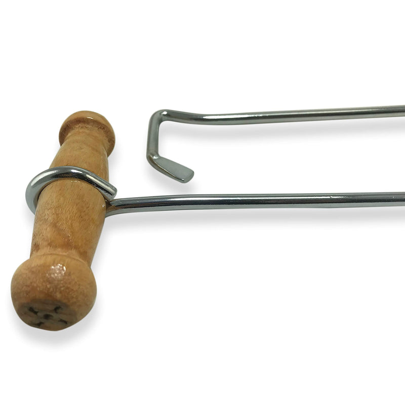 [Australia - AusPower] - SOUTHWESTERN Boot Hooks Boot Pullers Wood Handles (2 Hooks) 