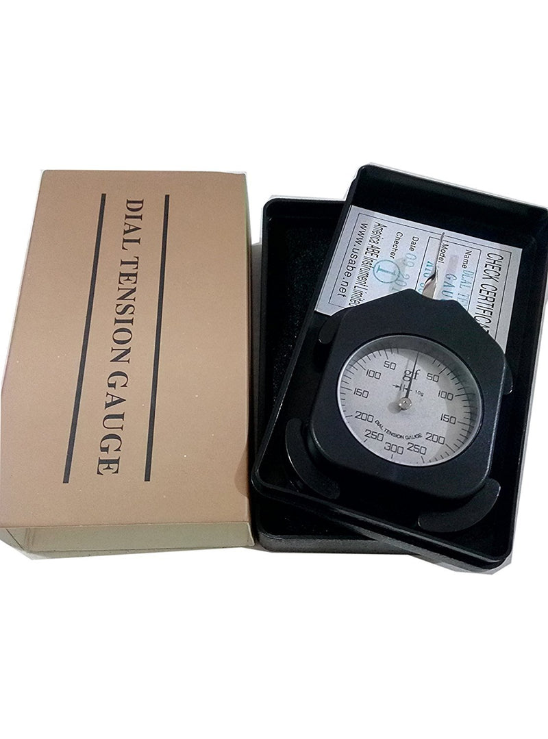 [Australia - AusPower] - VTSYIQI Gram Tension Meter Dial Tension Gauge Meter with Max Value 300g 