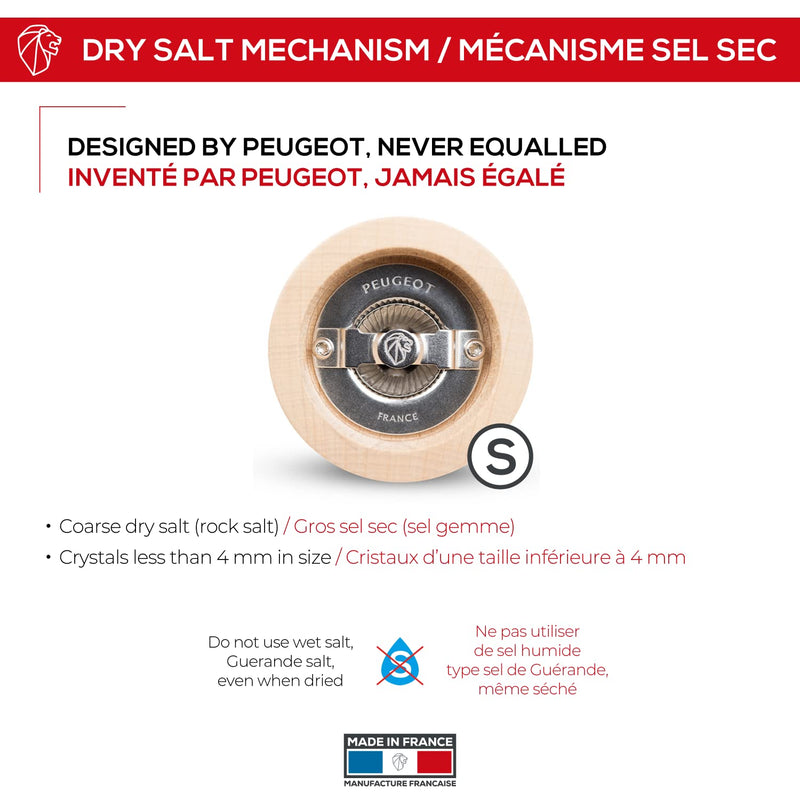 [Australia - AusPower] - Peugeot 9800-1/SME Salt Mill, Large, Natural 