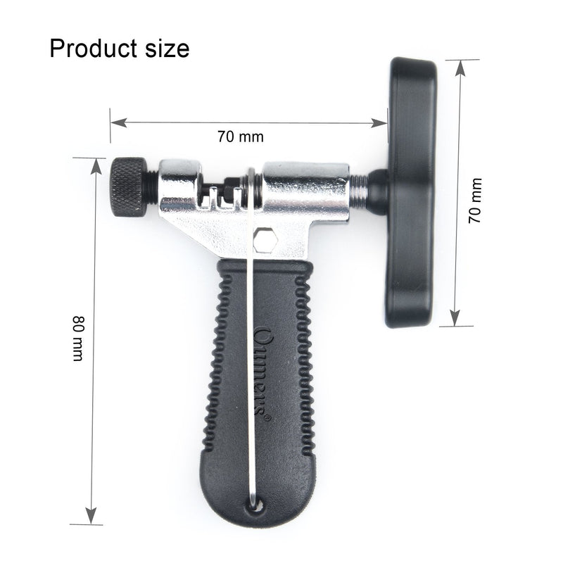 [Australia - AusPower] - Oumers Universal Bike Chain Tool with Chain Hook, Road and Mountain Bicycle Chain Repair Tool, Bike Chain Splitter Cutter Breaker, Bicycle Remove and Install Chain Breaker Spliter Chain Tool 