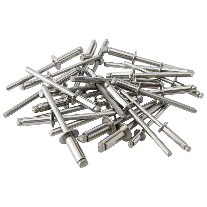 [Australia - AusPower] - ISPINNER 50pcs 3/16" x 1/2" Stainless Steel Blind Rivets, 4.8 x 12.7mm Pop Rivets, Pack of 50 3/16" x 1/2" 