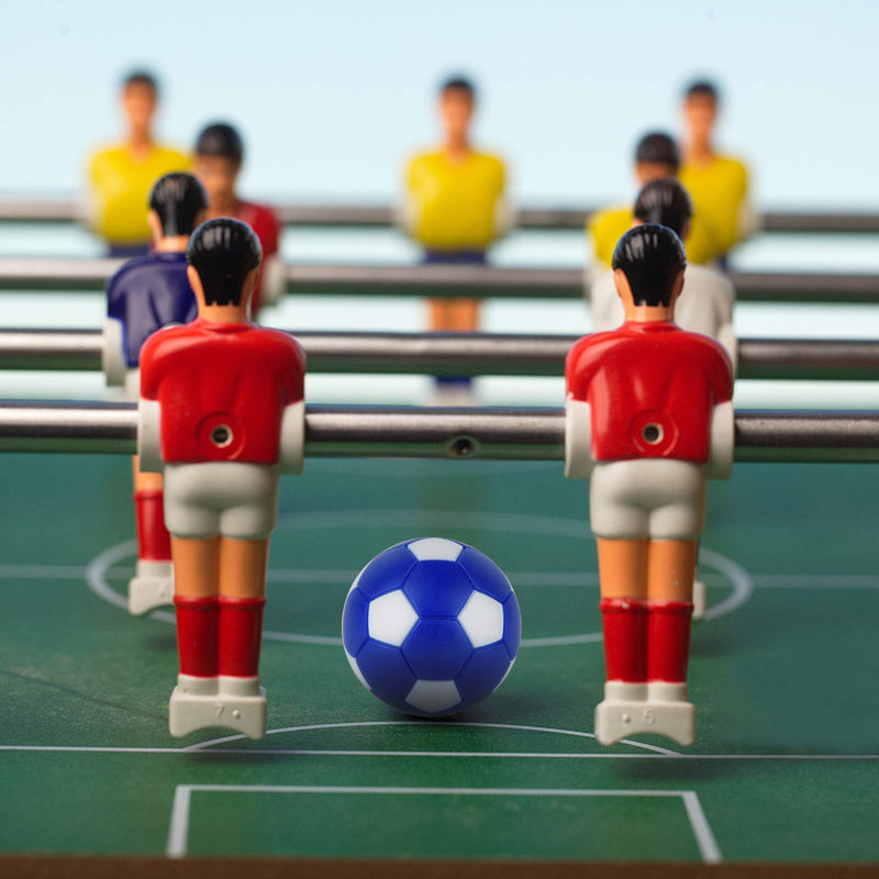 [Australia - AusPower] - Coopay 12 Pieces 36mm Foosball Balls Table Football Soccer Replacement Balls Multicolor Official Tabletop Game Balls with a Black Drawstring Bag 