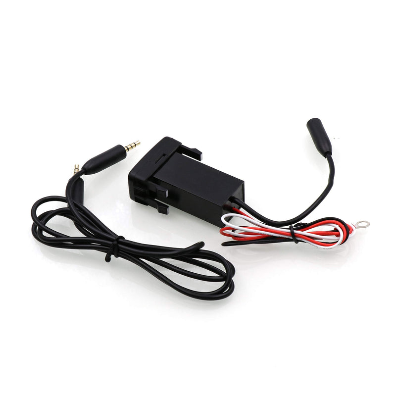 [Australia - AusPower] - Timloon Car Bluetooth Music Adapter Module Panel Installation AUX Output Use for Toyota Hilux VIGO,Coaster,Corolla ex,Yaris,Reiz TOYOTA-B 