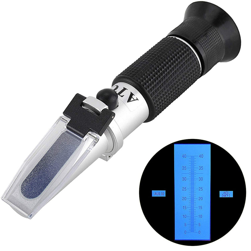 [Australia - AusPower] - Toolly DEF Refractometer, Measuring Diesel Exhaust Fluid Concentration of Diesel Engines, Urea Ablue AUS32 Concentraction Measuring Tool, with ATC Function 