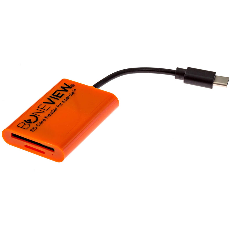 [Australia - AusPower] - SD Card Reader for Android - Type C USB Trail Camera Viewer, Photo & Video from All Game Cam Memory on Any Smart Phone, Samsung, Moto, LG + Free MicroUSB OTG Adapter, Includes Zipper Case 