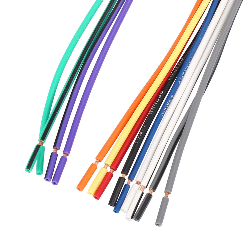 [Australia - AusPower] - X AUTOHAUX 71-1761 Car Stereo CD Player Wiring Harness Wire TWH-951 Radio Adapter Install Plug Set for Toyota for Scion for Subaru 1987-Up 